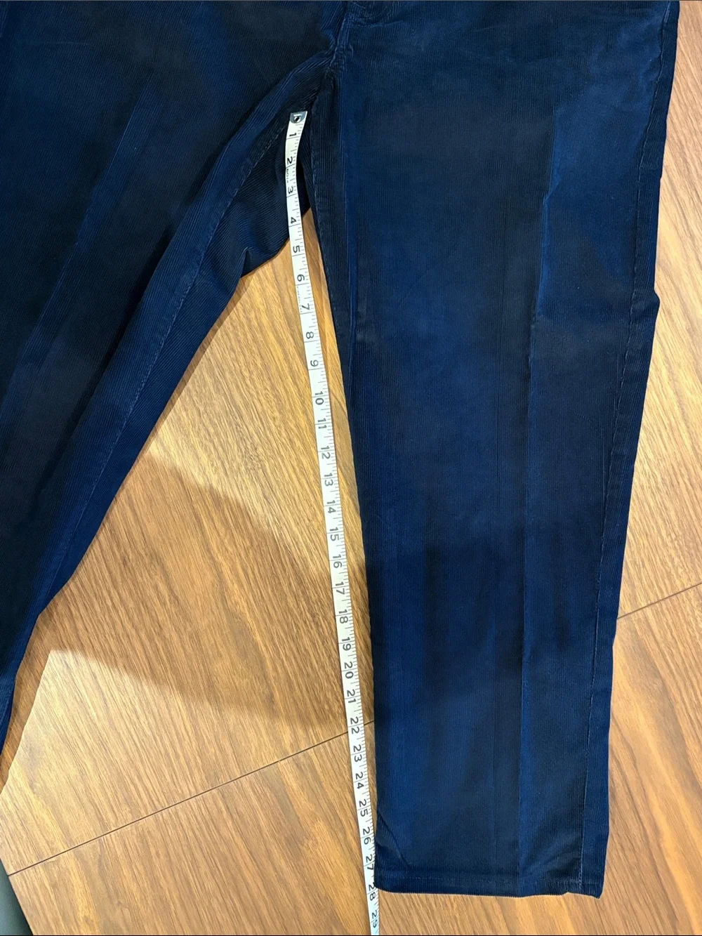 Lands' End Men's Dark Navy Corduroy Pants